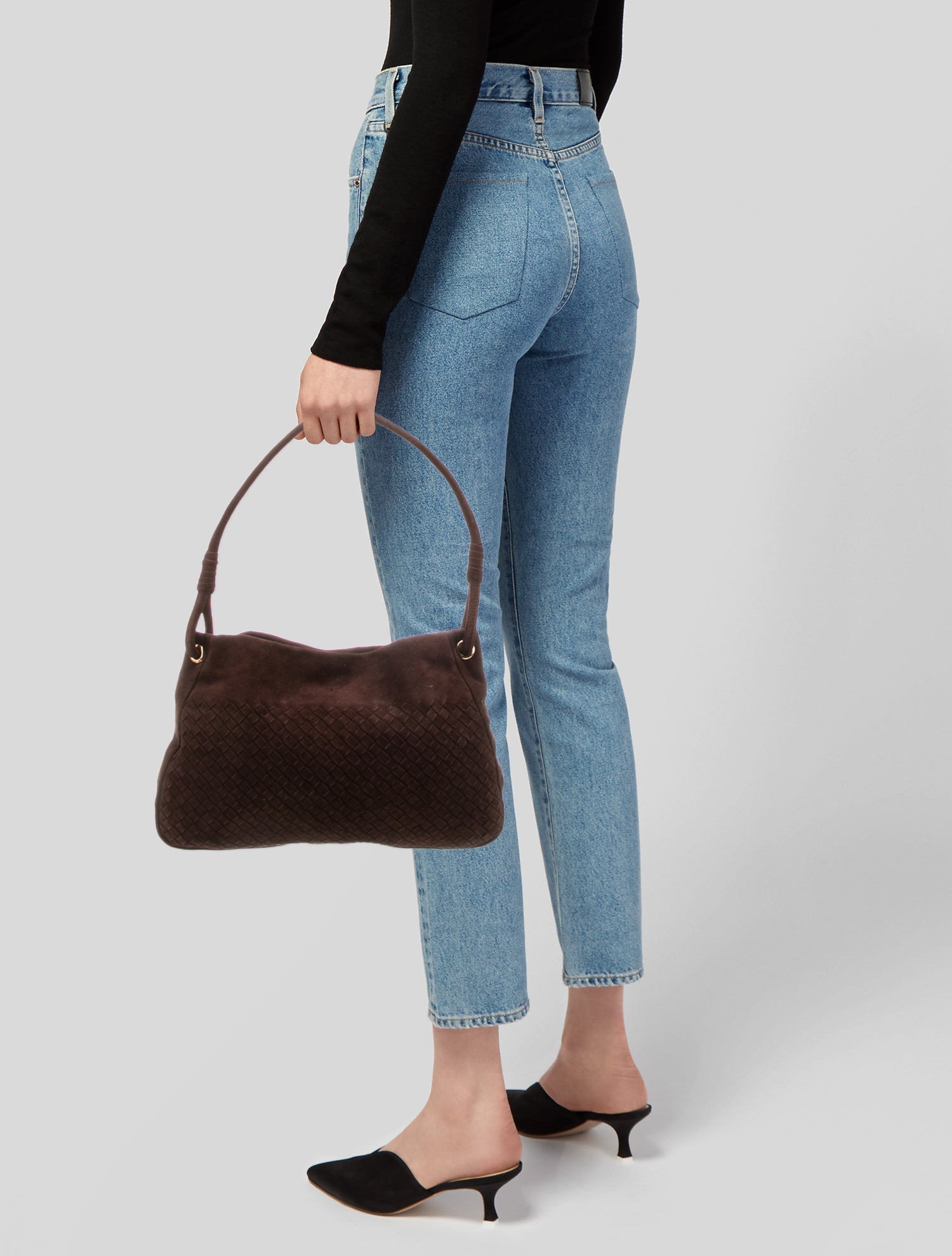 Bottega Veneta Intrecciato Shoulder Bag Vintage